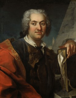 Portrait of Carl Hårleman, 1700-1753, between 1730 and 1731. Creator: Martin van Meytens.