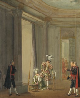 Gustav III, 1746-92, King of Sweden as Meleager, c18th century. Creator: Per Hillestrom.