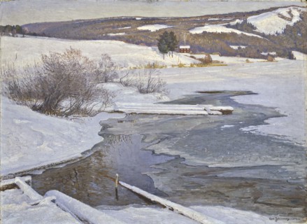 A Cold September Day in Medelpad, 1904. Creator: Carl Johansson.