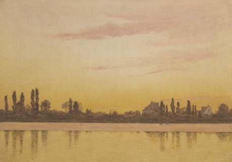 Dosseringen seen from the Sea, 1837. Creator: Christen Kobke.