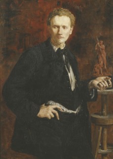 Allan Österlind, the Artist, 1880. Creator: Ernst Josephson.