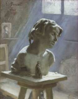 Interior of a Studio in Paris, 1886. Creator: Eva Fredrika Bonnier.