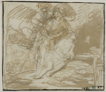 Abraham's sacrifice. Creator: Gerbrand van den Eeckhout.