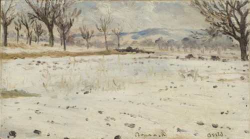 Bonn am Rhein. Winter Landscape. Creator: Helmer Osslund.