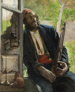 A Gipsy, 1882. Creator: Hugo Birger.