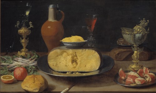 Breakfast Piece with Cheese and Goblet. Creator: Jacob Foppens van Es.