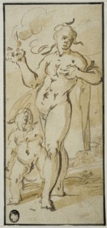 Cupid and Venus. Creator: Jan Philipsz van Bouckhorst.
