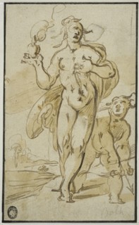 Cupid and Venus. Creator: Jan Philipsz van Bouckhorst.