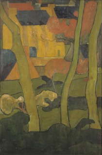 Decorative Landscape I. Creator: Jan Verkade.