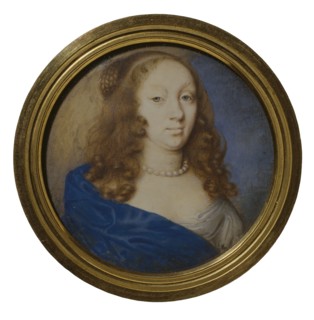 Alice, Lady Lisle, 1648. Creator: John Hoskins the younger.