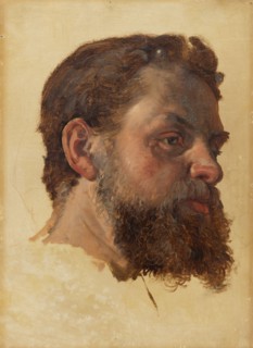 A Bearded Man. Study. Creator: Jorgen Pedersen Roed.