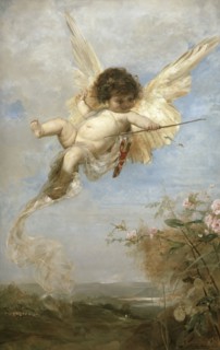 Cupid, 1878. Creator: Julius Kronberg.