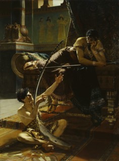 David and Saul, 1885. Creator: Julius Kronberg.