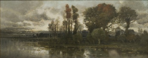 Autumn Landscape near Pavia. Creator: Karl Heffner.