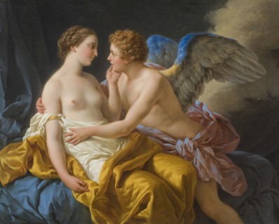 Cupid and Psyche, 1767. Creator: Louis Jean Francois Lagrenee.