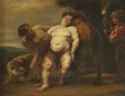 Drunken Silenus, c17th century. Creator: Unknown.