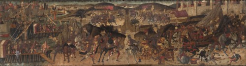 A Battle Scene, late 16th century. Creator: Master of Marradi.