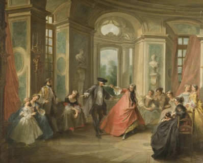 Blind Man's Buff, c18th century. Creator: Nicolas Lancret.