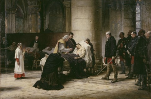 Death of a Hero, 1888. Creator: Nils Forsberg.