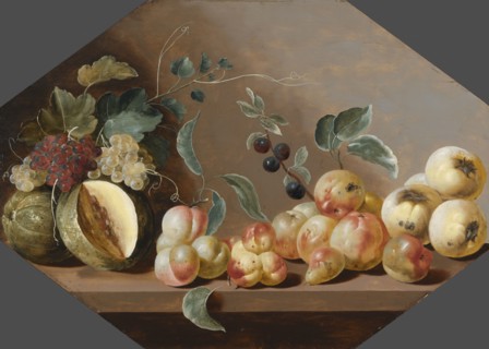 Piece of fruit, c17th century. Creator: Ottmar Elliger.