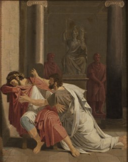 Burrhus, Nero's Tutor, Prostrating Himself before his Sovereign Lord, 1816. Creator: Otto Wallgren.
