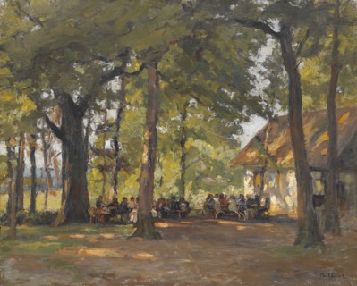 A Tavern in the Forest. Creator: Paul Eduard Crodel.