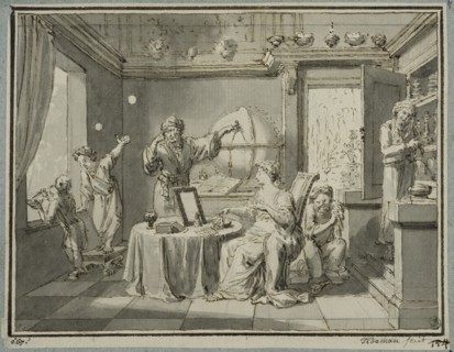 Allegory of vanity. Creator: Philip Tideman.
