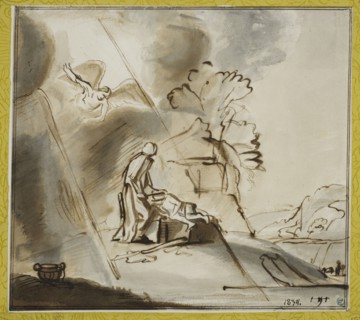 Abraham's sacrifice, c1635. Creator: Rembrandt Harmensz van Rijn.