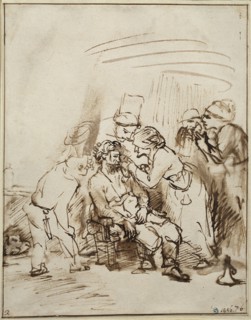 An eye operation, c1650. Creator: Rembrandt Harmensz van Rijn.