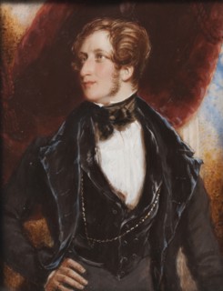 Frederick William Robert Stewart, 4th Marquess of Londonderry, 1805-1872, 1833. Creator: Simon Jacques Rochard.