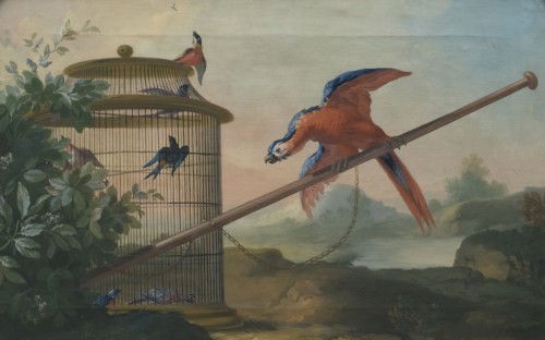 Birds, 1750s. Creator: Johan Pasch.