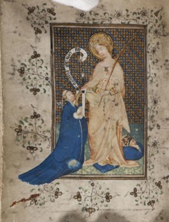 Prayer book in Dutch, c.1430. Creator: Unknown.