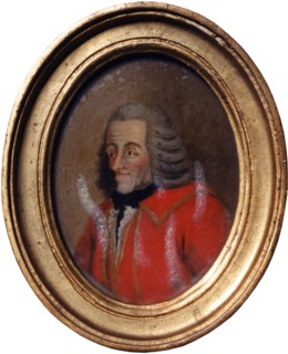 Francois Marie Arouet de Voltaire (1694-1778), writer, c18th century. Creator: Anon.