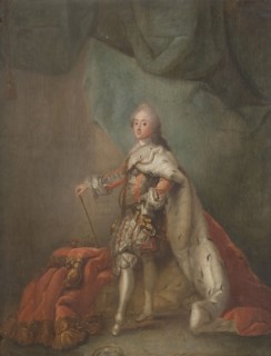 Frederick V, 1723-66, King of Denmark and Norway, mid-late 18th century. Creator: Workshop of Carl Gustaf Pilo.