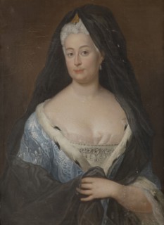 Johanna Charlotta, 1682-1750, Princess of Anhalt-Dessau, Margravine of Brandenburg, 1724. Creator: Anon.