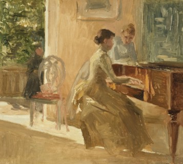 In the Drawing-room at Haiko, 1888. Creator: Albert Edelfelt.