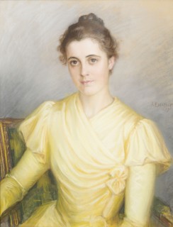 Mrs Lamberg, née Kjellberg, 1897. Creator: Albert Edelfelt.