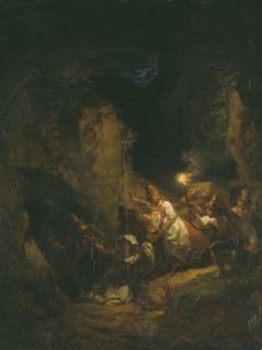 Italian Bandits Abducting Some Women, 1823. Creator: Alexander Lauréus.