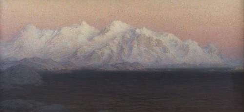 Mountains. Study from North Norway. Creator: Anna Katarina Boberg.