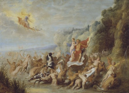 Neptune and Amphitrite, 17th century. Creator: Abraham Jansz van Diepenbeeck.