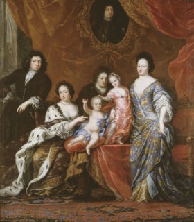 Karl XI, 1655-1697, King of Sweden with family, between 1686 and 1687. Creator: David Klocker Ehrenstrahl.