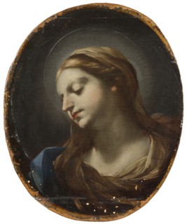 Head of the Virgin. Creator: Elisabetta Sirani.
