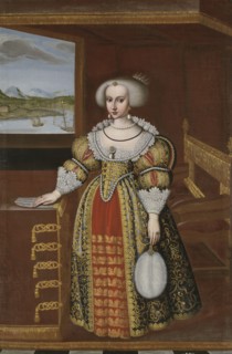 Christina, 1626-1689, Queen of Sweden. Creator: Jacob Heinrich Elbfas.