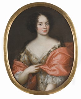 Maria Aurora von Königsmarck (1662-1728), countess, prioress of the Virgin Diocese of Quedlinburg... Creator: Martin Mytens the elder.