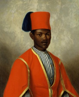 John Panzio Tockson (approx. 1838-1886), Charles XV's chamberlain, married to Mathilda Charlotta... Creator: Augusta Åkerlöf.