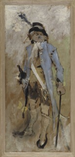 My Late Husband, 1884. Creator: Carl Larsson.