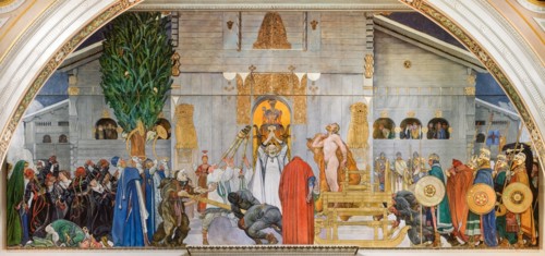 Midwinter Sacrifice. Creator: Carl Larsson.