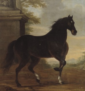 Charles XI's favourite horse Tott, 1680. Creator: David Klocker Ehrenstrahl.