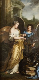 King Charles XI's upbringing. Allegory, 1668. Creator: David Klocker Ehrenstrahl.