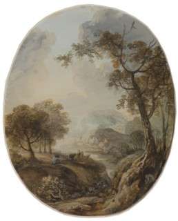 Landscape with shepherd. Creator: Elias Martin.